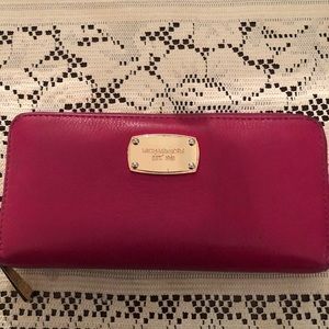Michael Kors Pink Wallet